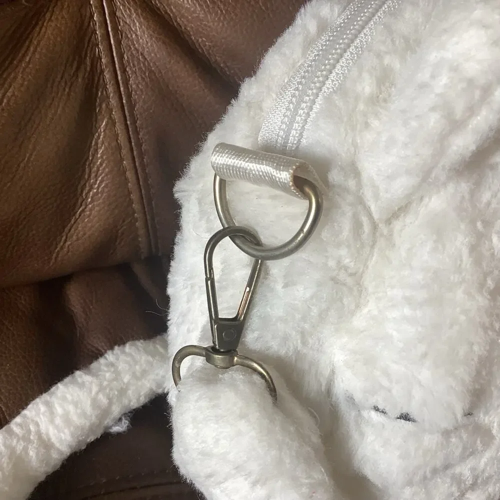 Fun Plush Kitty Crossbody Purse